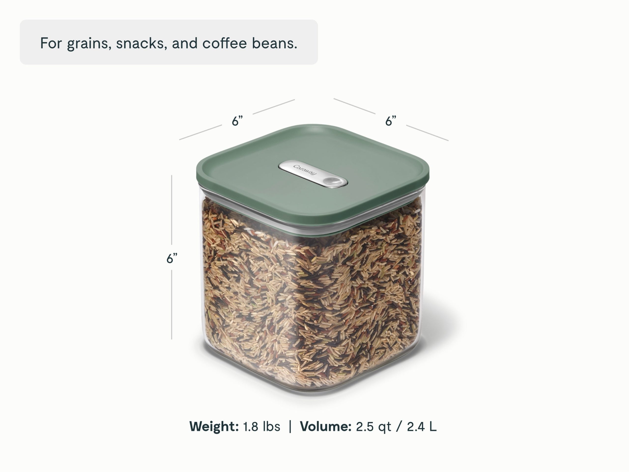 Medium Glass Airtight Container - Image 12